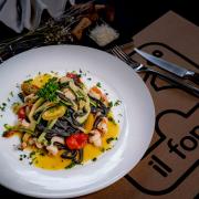 Tagliolini al Nero di Seppia